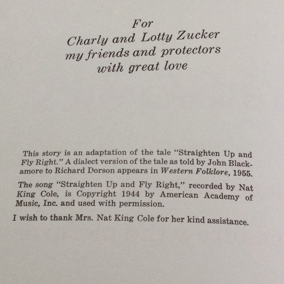 The Cool Ride in the Sky. 1973 book. Thanks to Mrs. Nat King Cole. - Picture 6 of 11